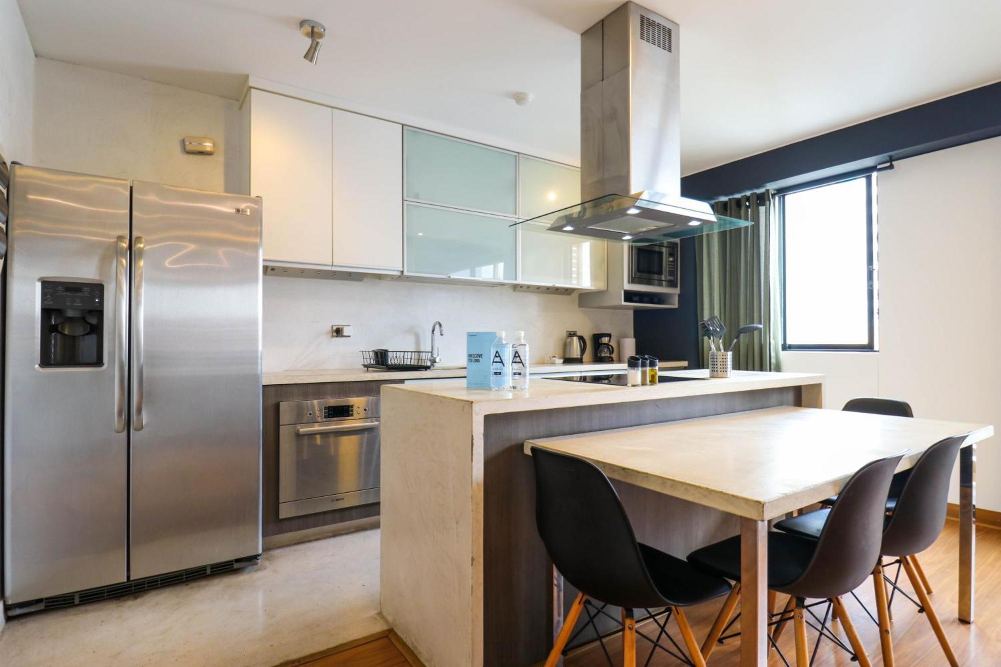 Apartmán Astonishing 2Br At Malecon Lima Exteriér fotografie