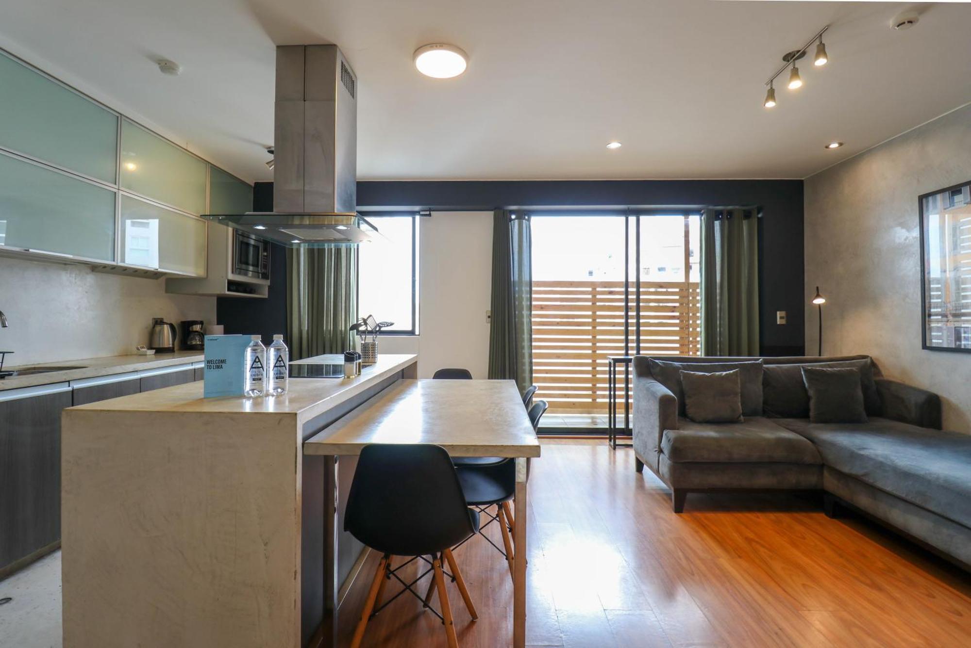 Apartmán Astonishing 2Br At Malecon Lima Exteriér fotografie
