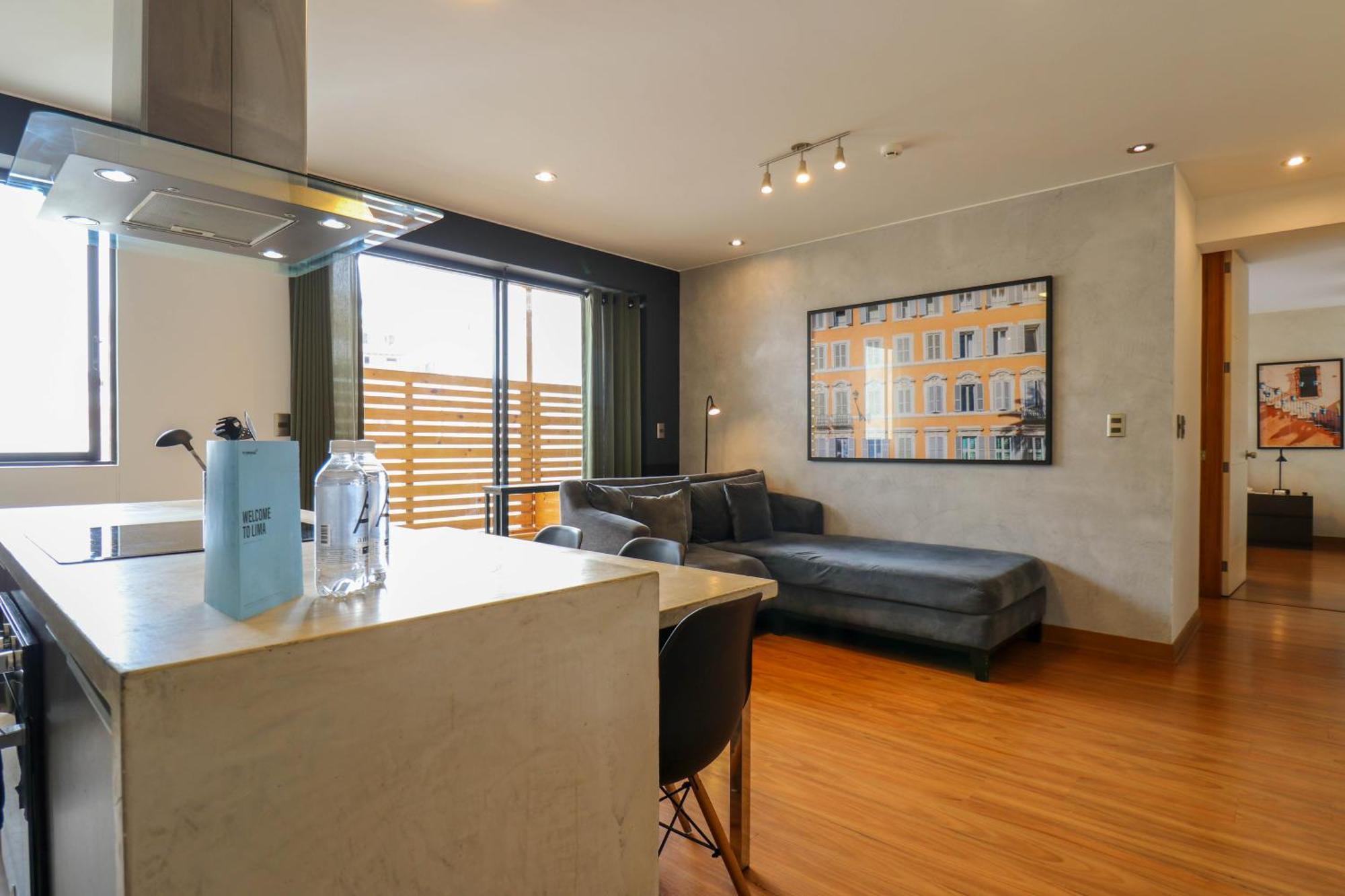 Apartmán Astonishing 2Br At Malecon Lima Exteriér fotografie